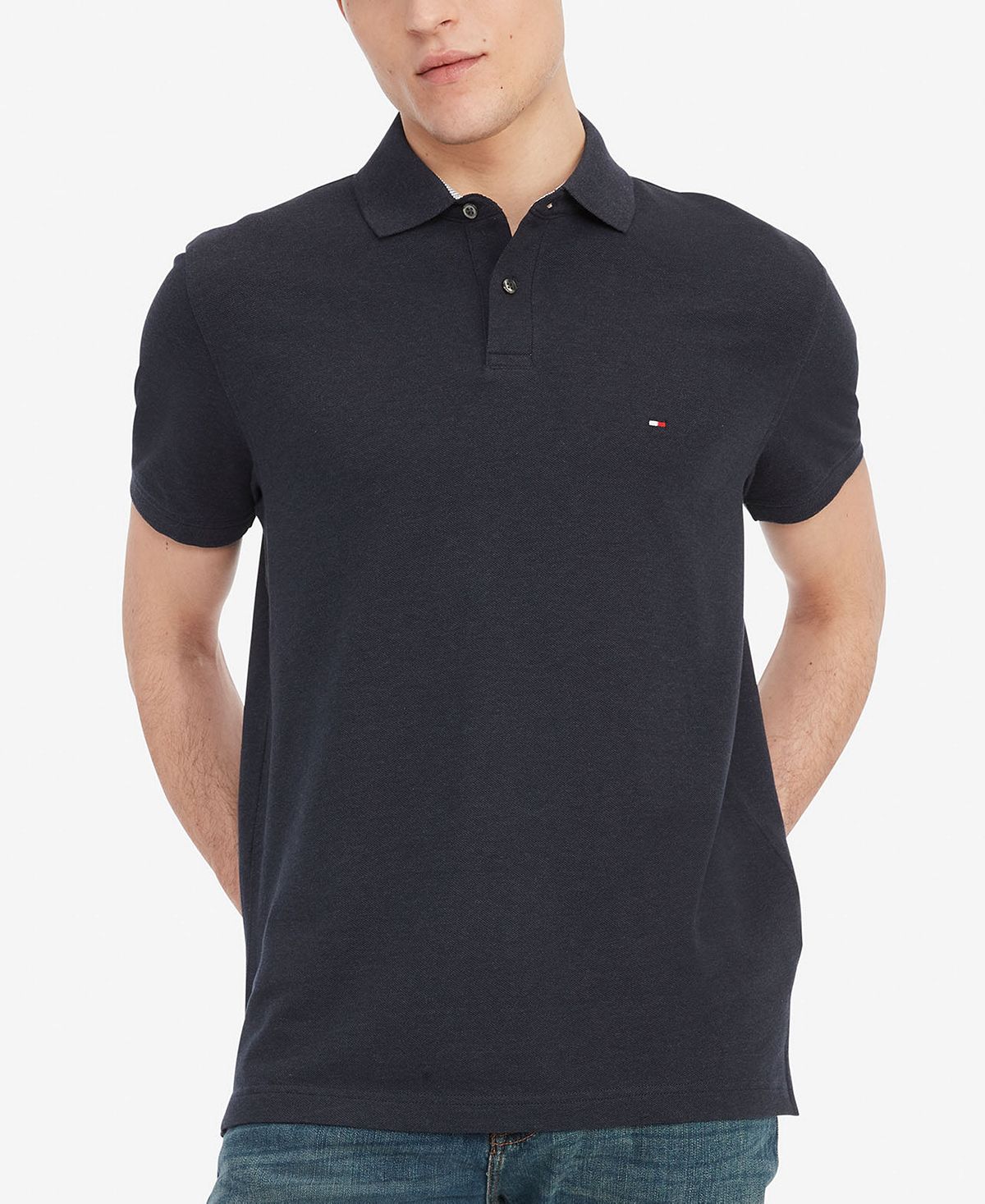 Tommy Hilfiger Men's 1985 Organic Cotton Regular Fit Polo