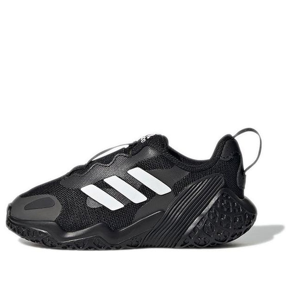 حذاء رياضي (TD) adidas 4Uture Rnr AC I، أسود/أبيض، أسود