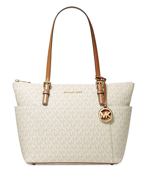 EW Michael Kors Large Tote Bag, White