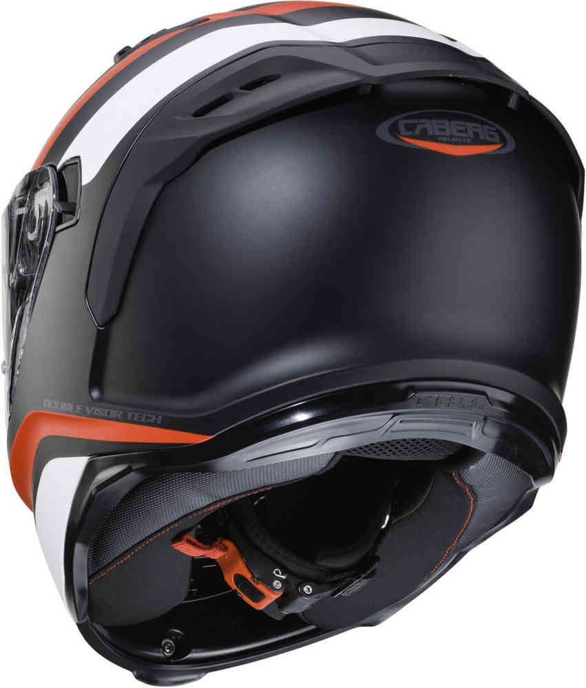 Avalon Burst Helmet Caberg, matte black/red