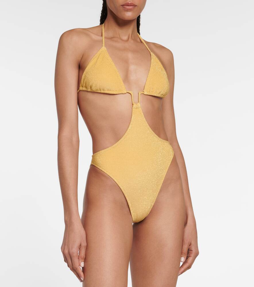 Melany cutout swimsuit BANANHOT, gold