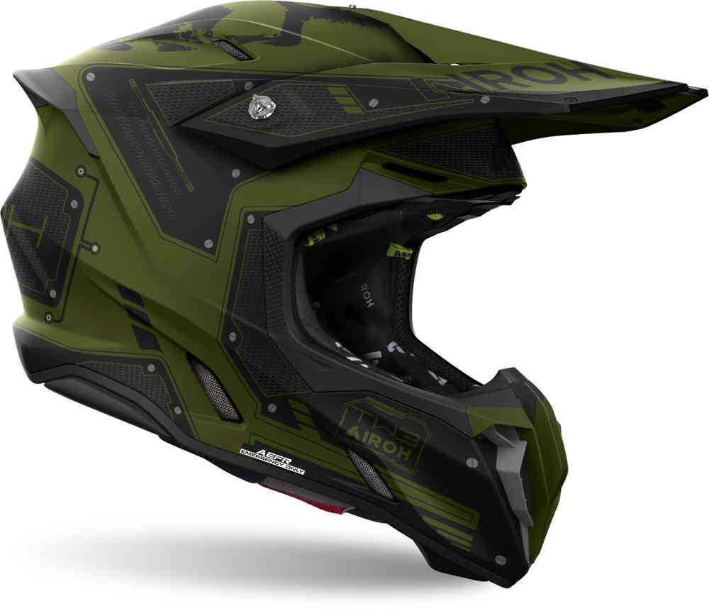 Twist 3 Airoh Military Motocross Helmet