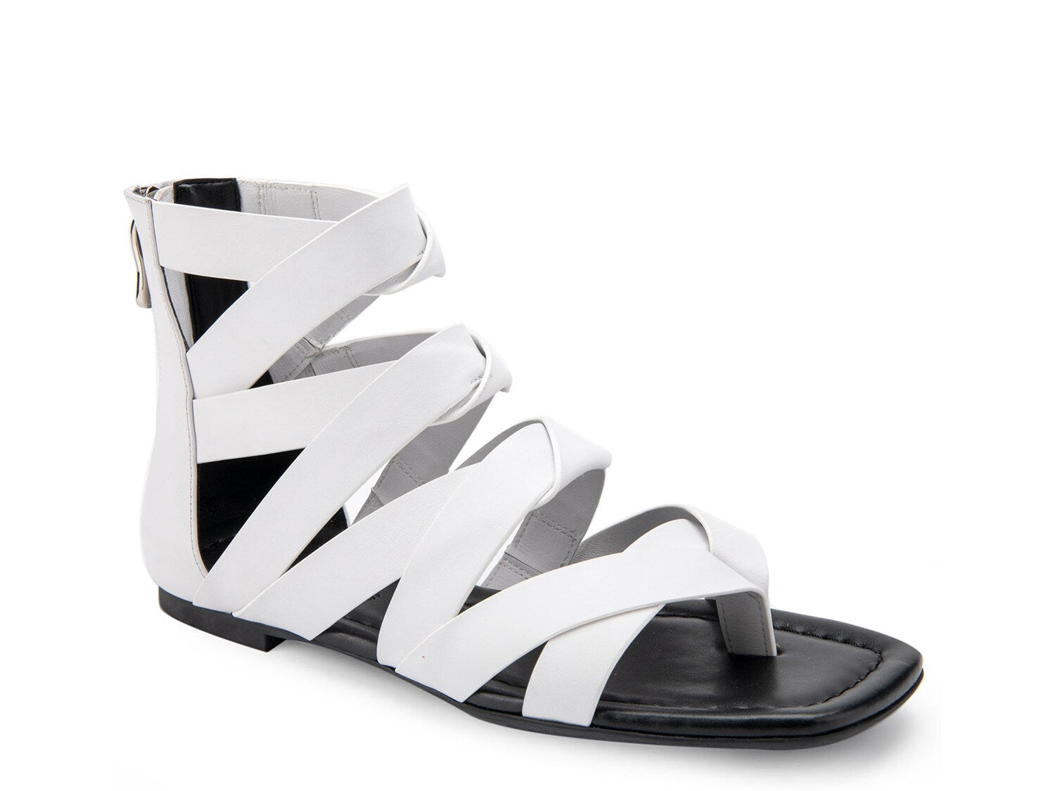 Harper Aerosoles gladiator sandals, white