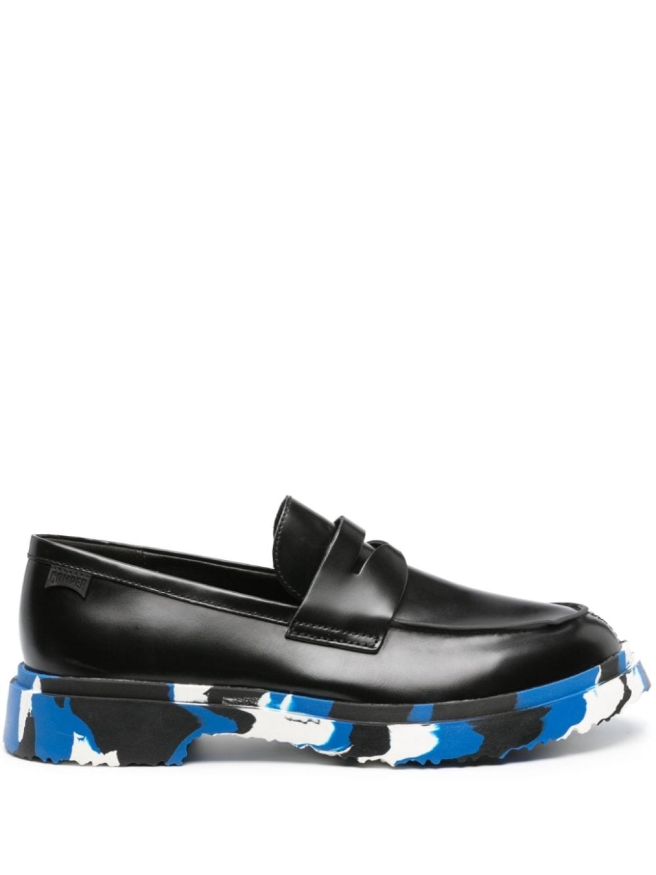 Camper Walden loafers with contrast sole, black