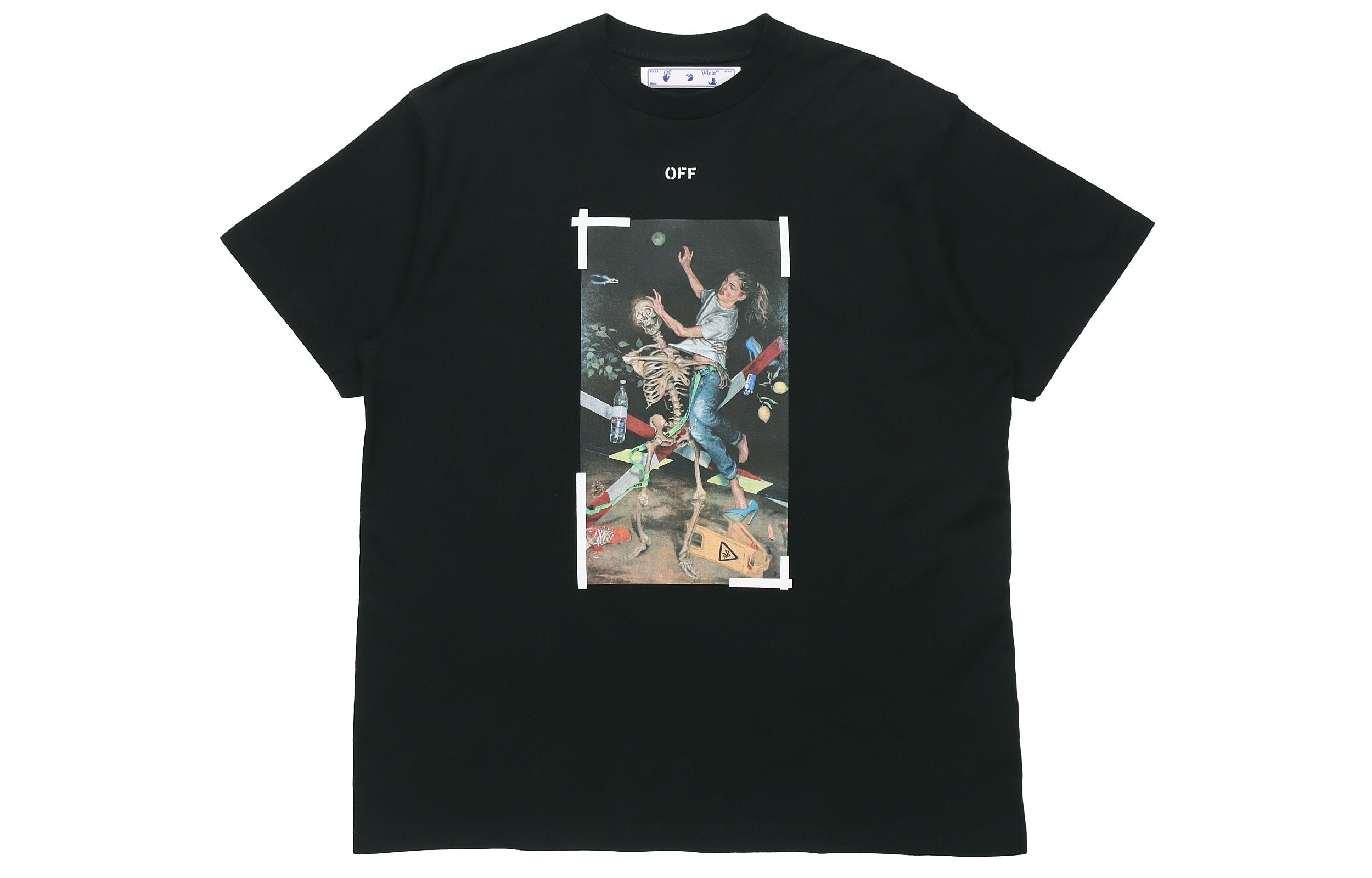 Off-White Men's T-shirt, black