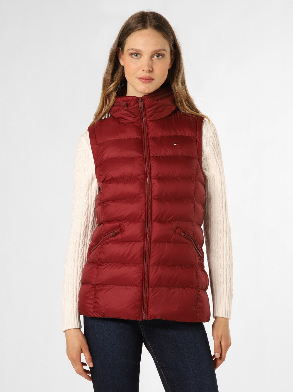 TOMMY HILFIGER vest, red wine