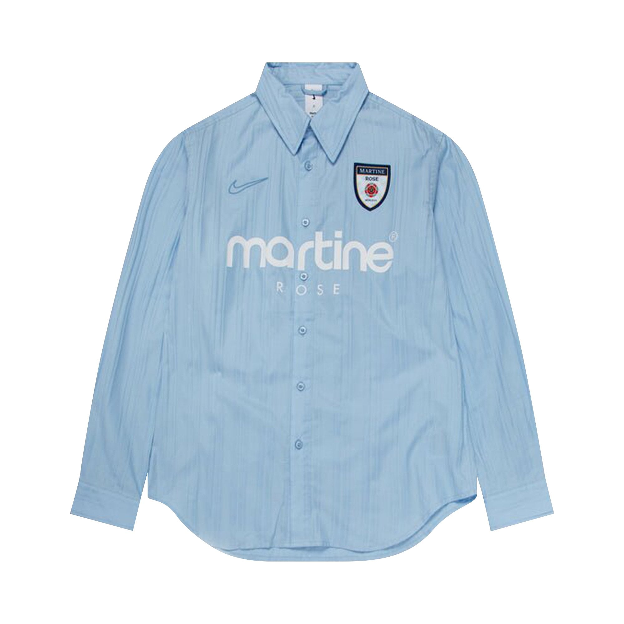 Nike x Martine Rose Dress Shirt in Psychic Blue