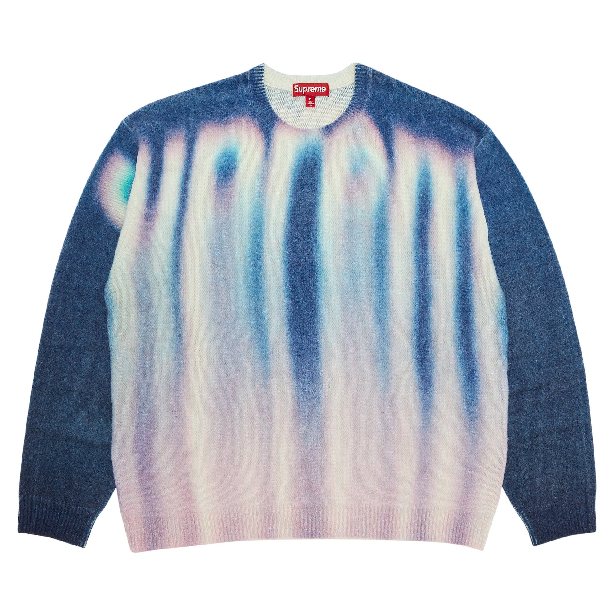 Supreme Blur Logo Sweater - Blue