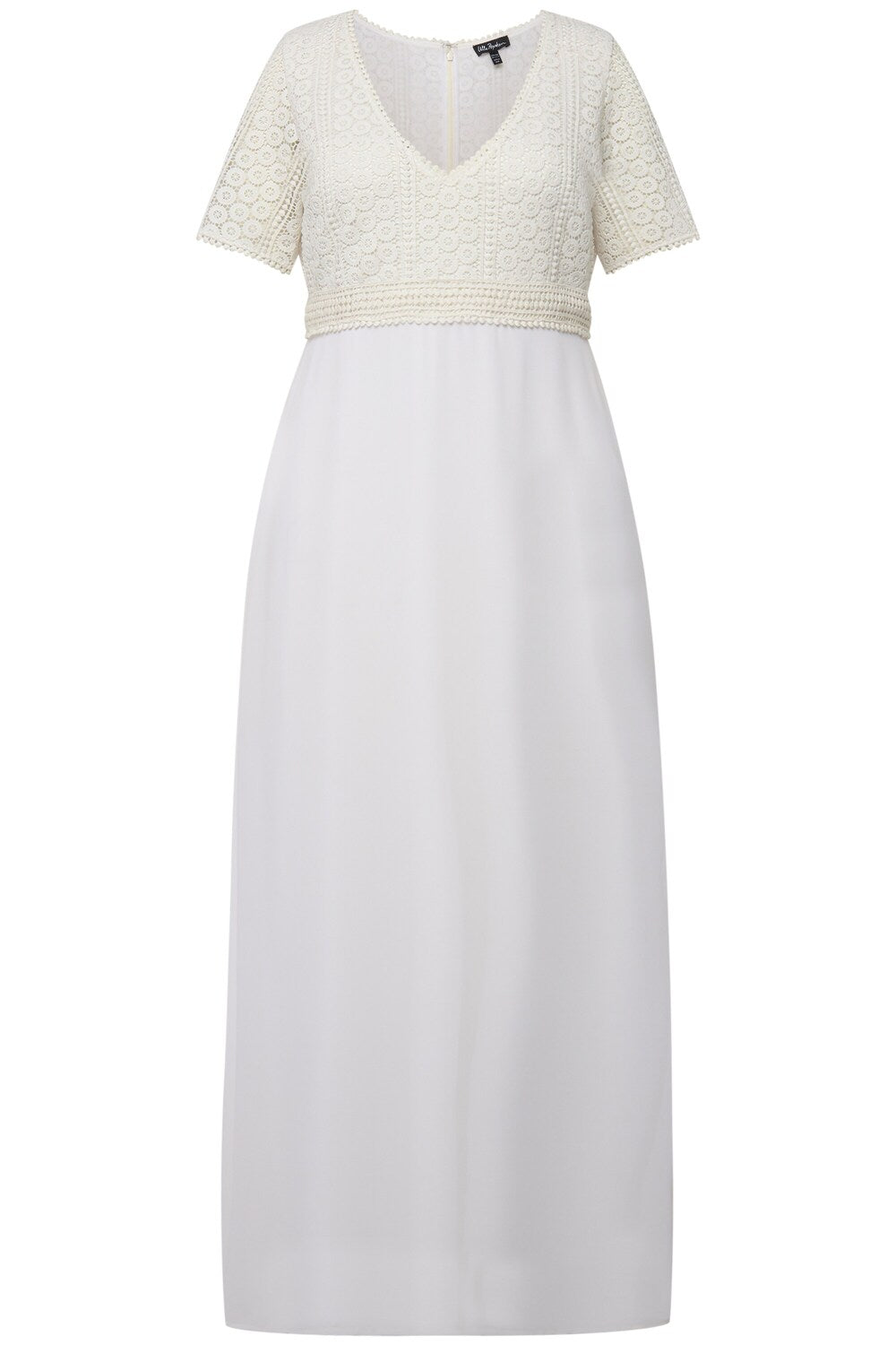 Ulla Popken dress, white