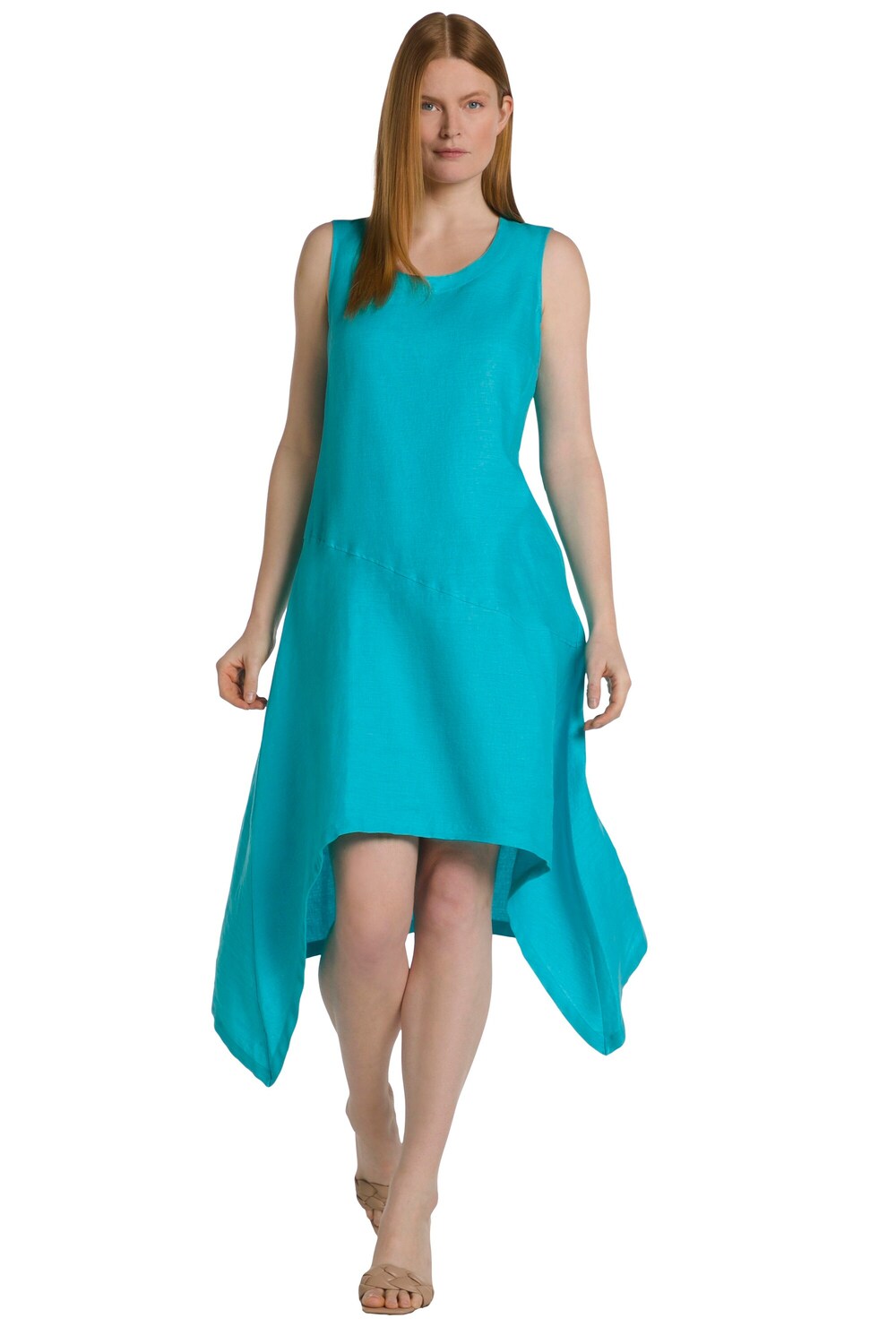 Summer dress Ulla Popken 805956, blue