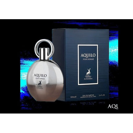 Aquilo Pour Homme by M. Alhambra Edp spray, 100 ml, 3.4 oz, super rich scent, Maison Alhambra