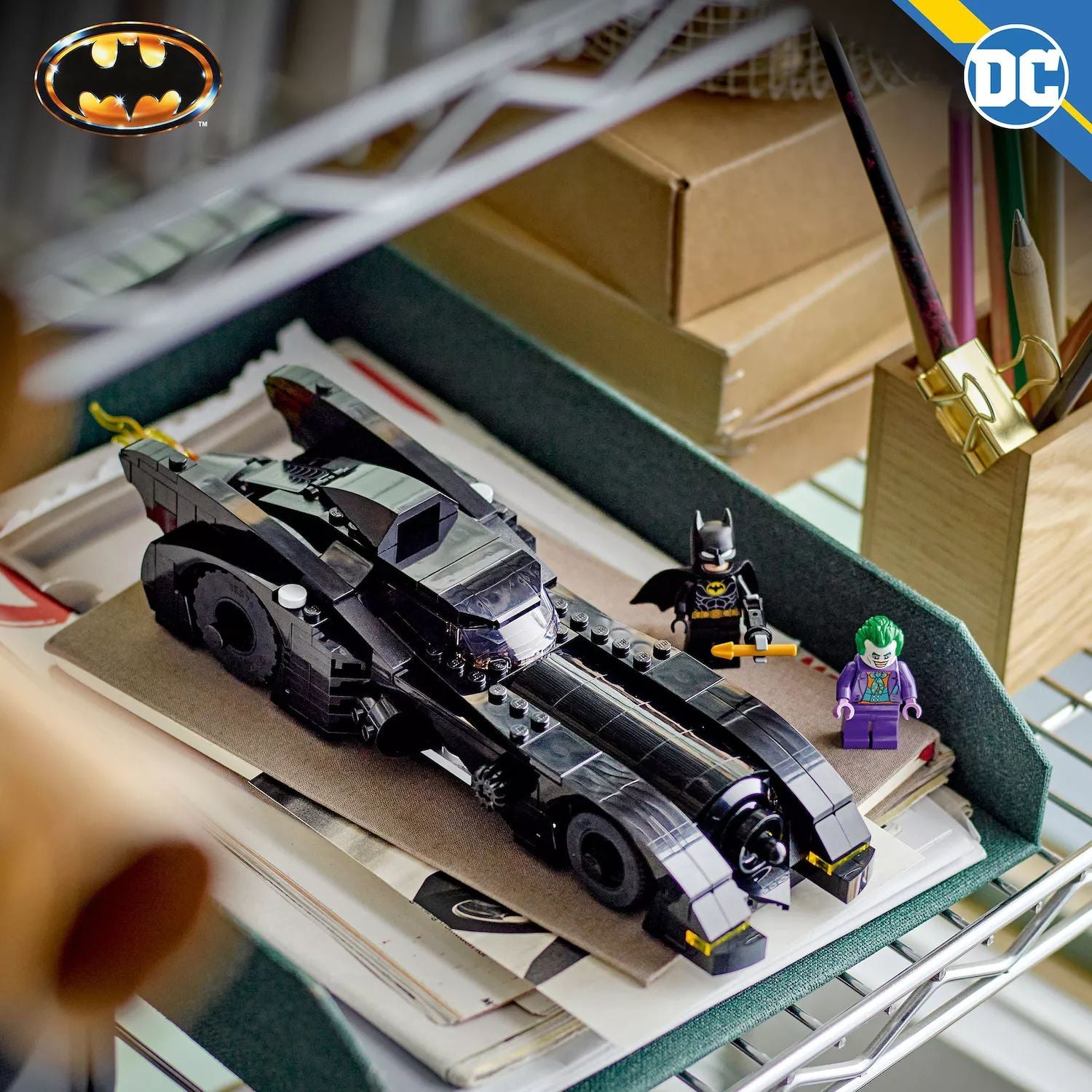 LEGO DC Batmobile: Batman vs. Joker Superhero Toy 76224 (438 Pieces) LEGO