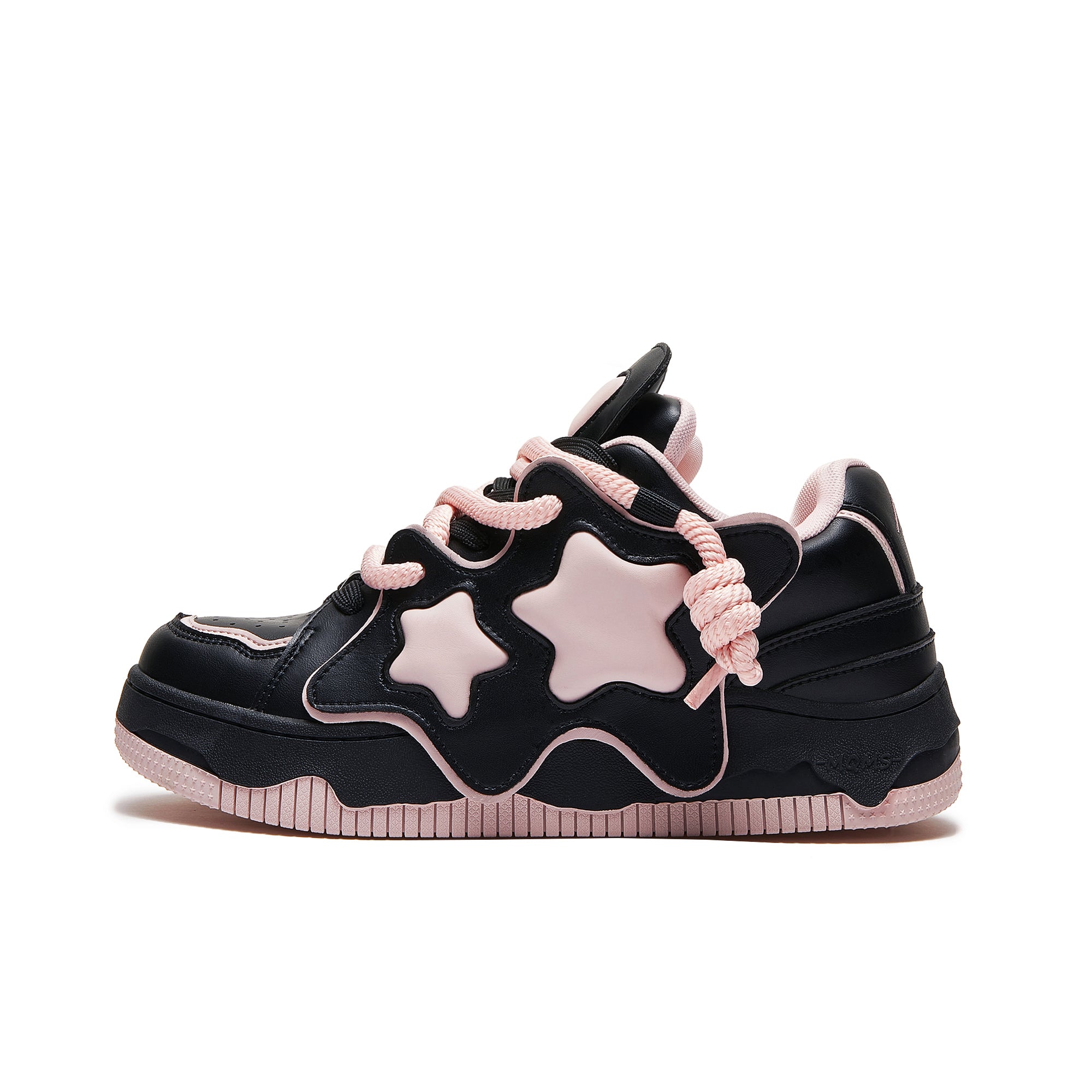 MQMS Starfish Collection Unisex Skateboarding Shoes Black