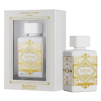 Lattafa Bade'E Al Oud Honor & Glory Edp Unisex, 3.4 fl oz, Oriental Fragrance, Lattafa Perfumes