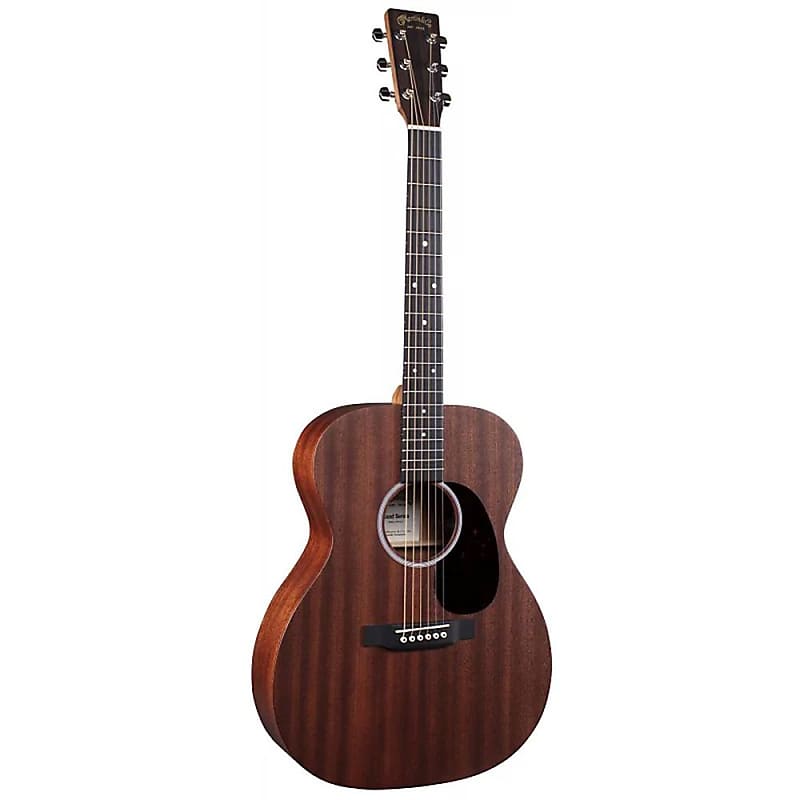 Acoustic guitar Martin 000-10E Road Series Acoustic Electric Guitar Sapele Satin with Bag