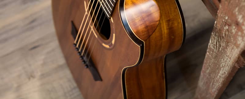 Washburn WCGM55K Acoustic Guitar | G-MINI 55 Koa Acoustic Guitar with Cutaway. New with Full Warranty!