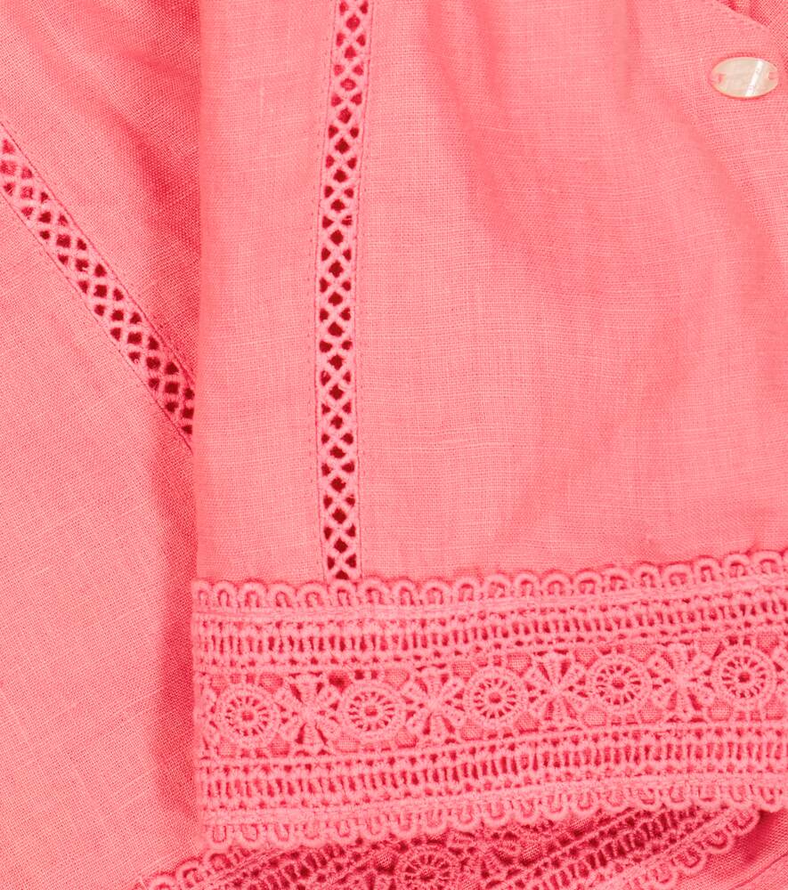 Linen shorts Tartine et Chocolat, pink