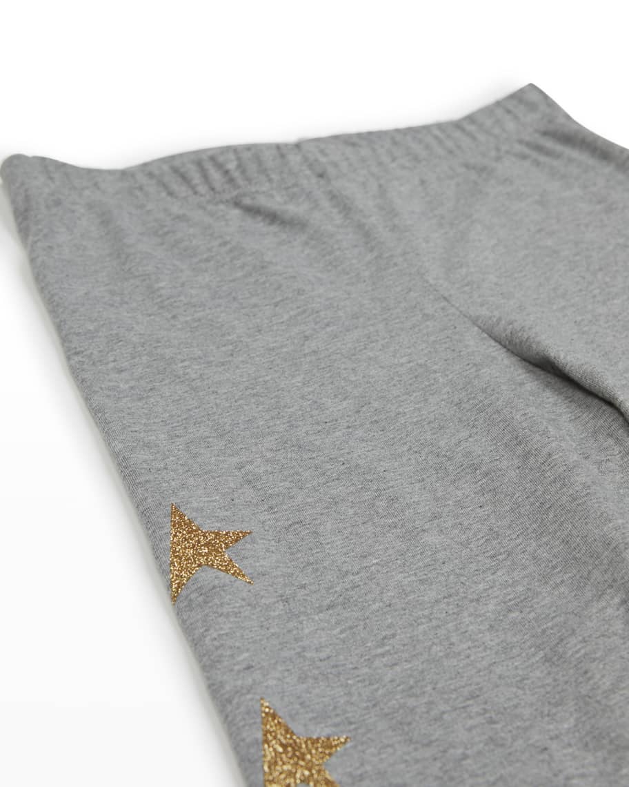 Girls' Star Leggings, Sizes 4-10 Golden Goose