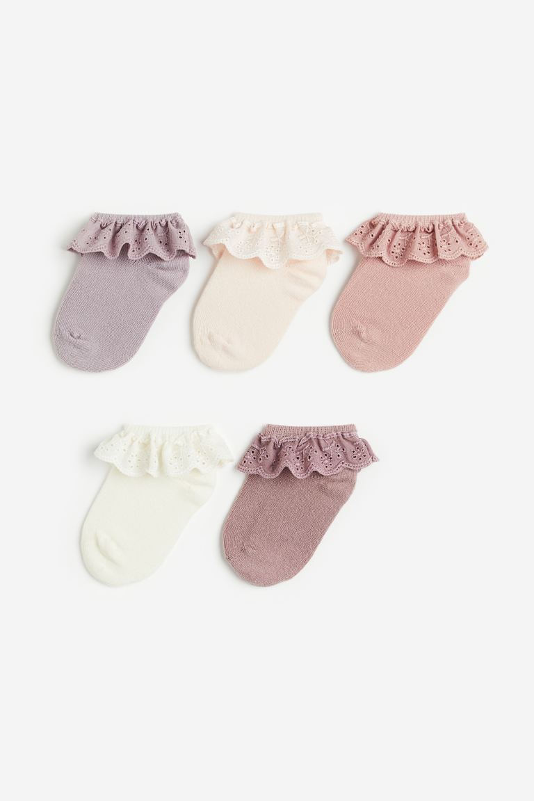 Pack of 5 H&M sneaker socks