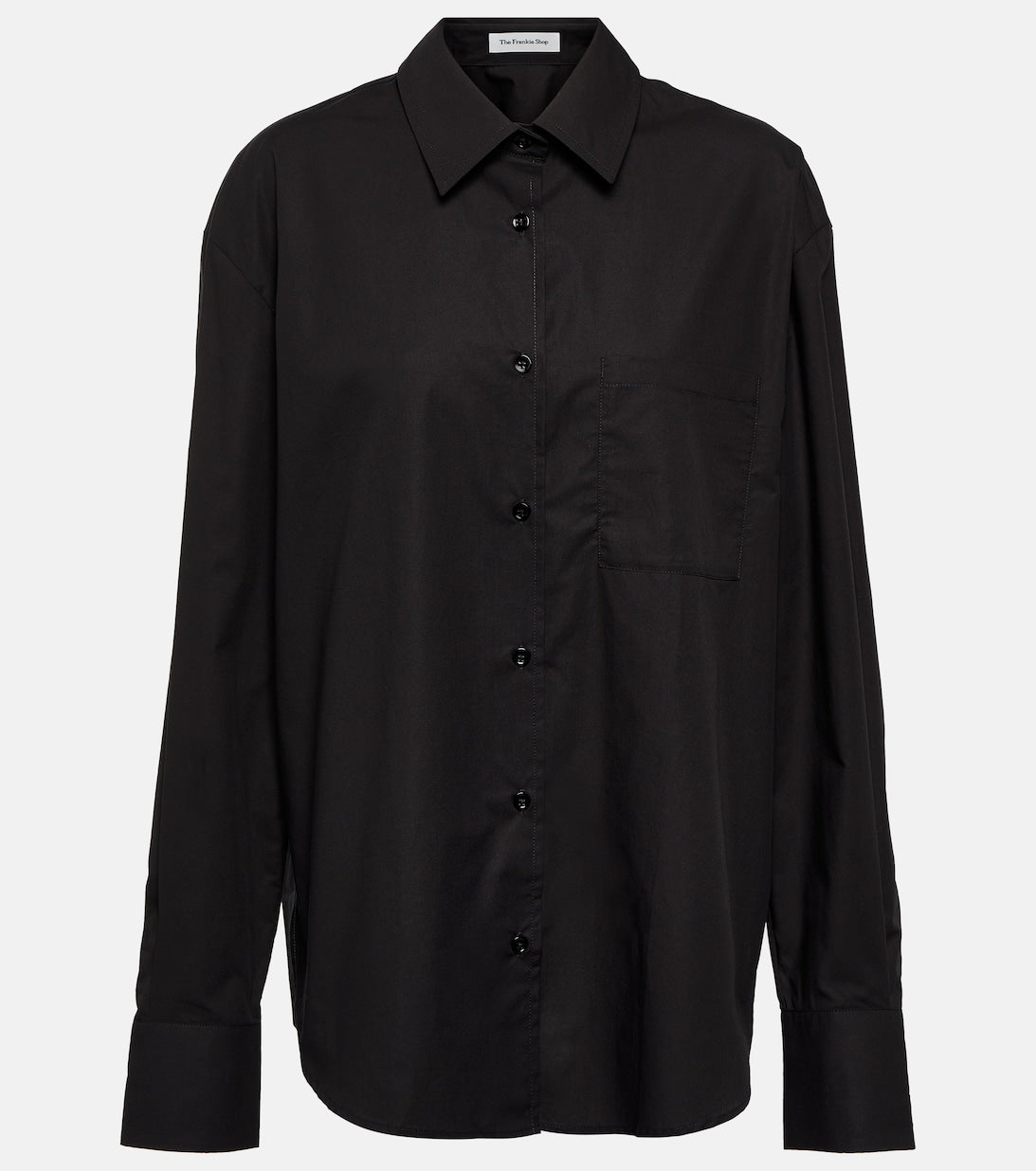 Lui cotton shirt THE FRANKIE SHOP, black