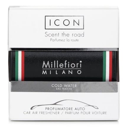 NEW Millefiori Icon Urban Car Air Freshener Cold Water 1pc Men's Home Scent