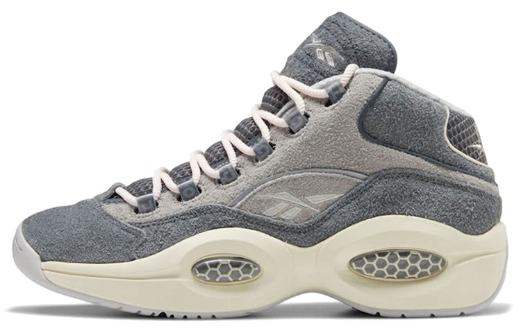 حذاء رياضي Reebok Question Basketball للجنسين، رمادي