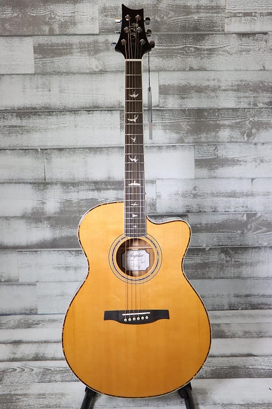 جيتار أكوستيك PRS SE Angelus AE40E Cutaway Acoustic/Electric Natural مع حقيبة صلبة