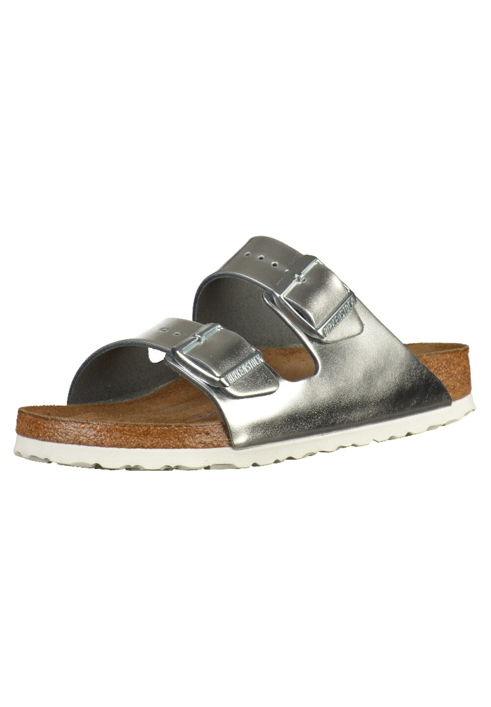 Birkenstock Arizona mules, silver