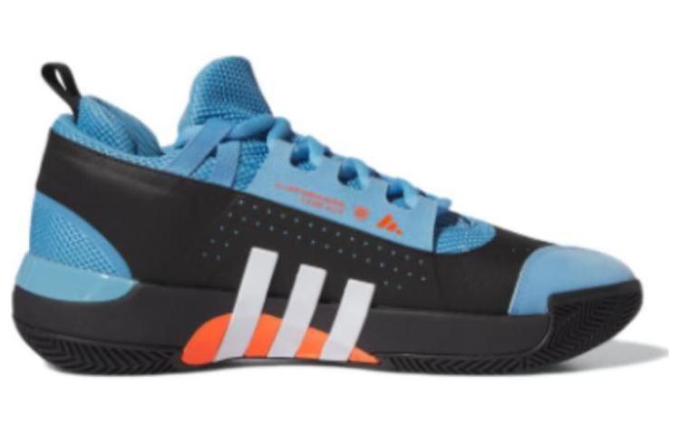 adidas DON Issue #5 Light Blue Black Sneakers, blue