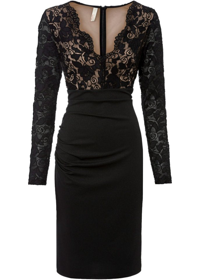 Bodyflirt Boutique lace dress, black