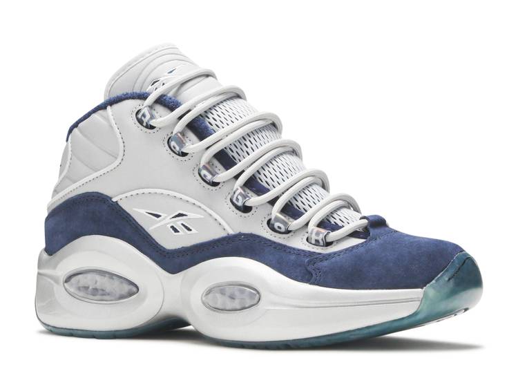 حذاء رياضي Reebok QUESTION MID 'DALLAS COWBOYS'، أزرق داكن