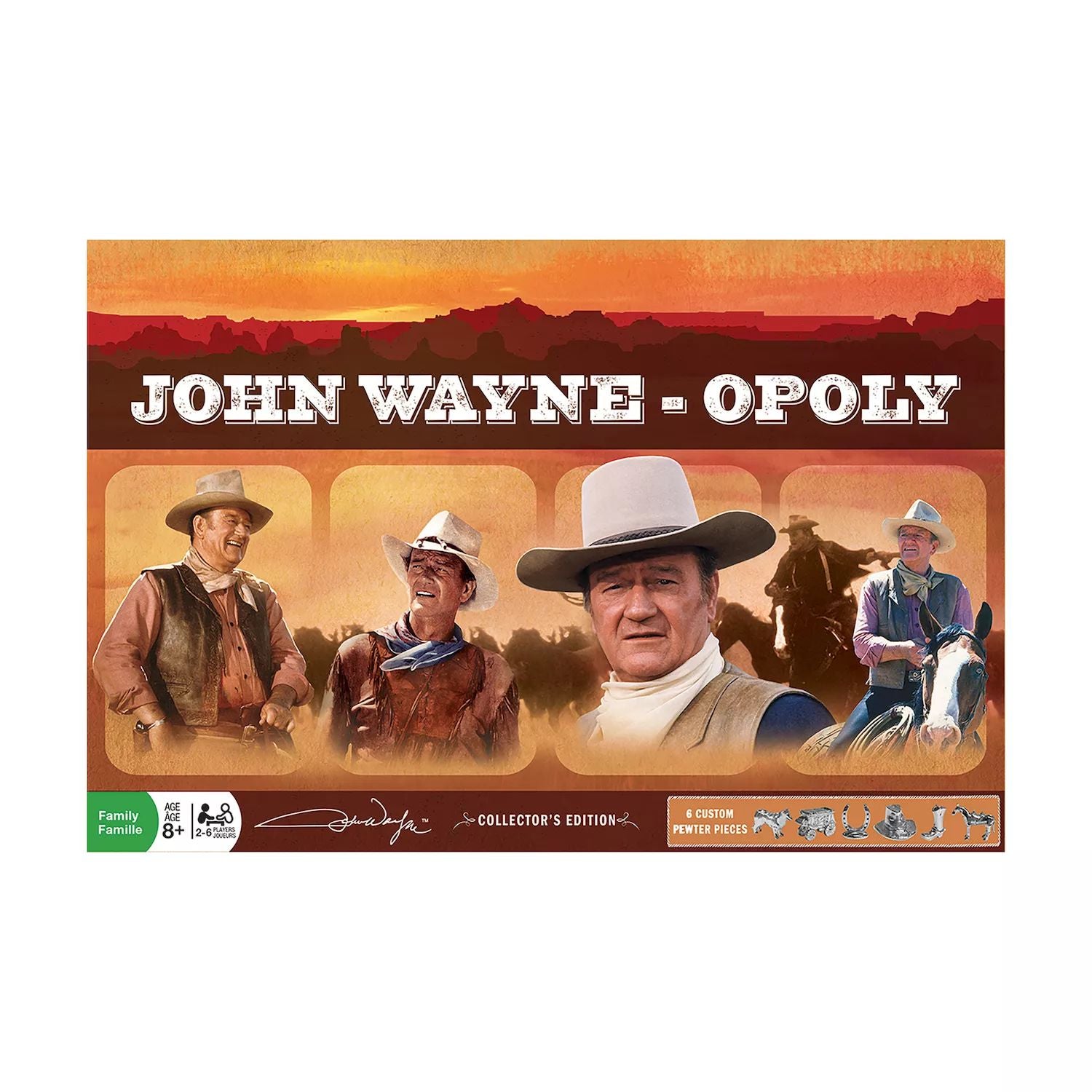 مجموعة ألغاز Masterpieces John Wayne-Opoly، إصدار جامعي ألغاز Masterpieces