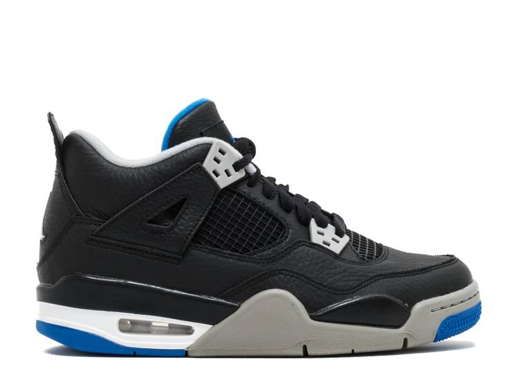 حذاء رياضي AIR JORDAN 4 RETRO BG 'MOTORSPORTS ALTERNATE'، باللون الأسود