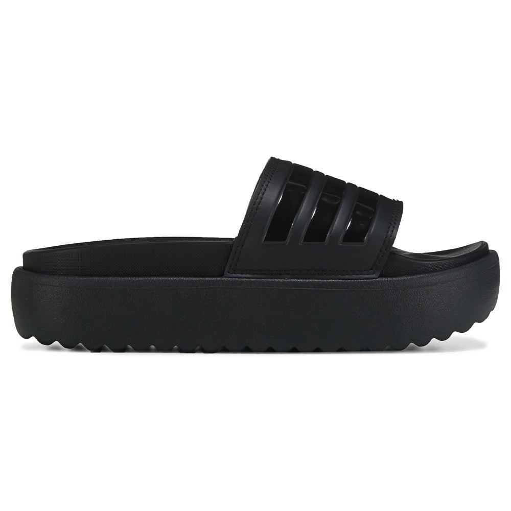 Adidas Women's Platform Slides, Black