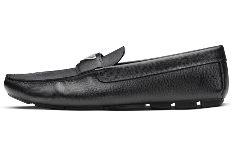 Prada Men's Prada Loafers in Saffiano Leather