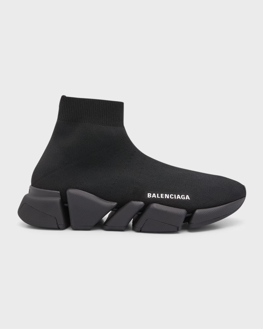 حذاء تدريب سريع من الجوارب المحبوكة من Balenciaga