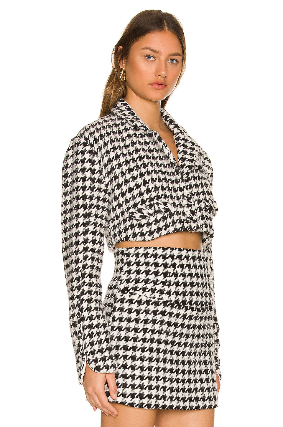 Jacket For Love & Lemons Bonnie Cropped, black