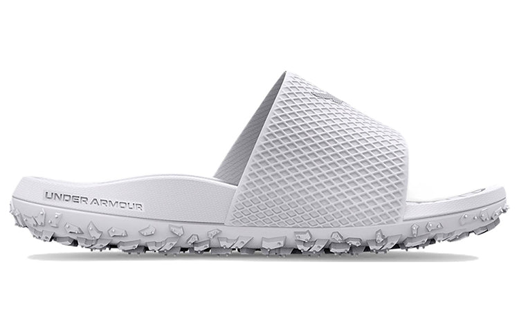 Under Armor Project Rock Slide Sandals, White