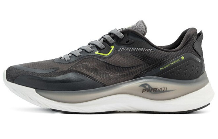 Saucony Phoenix Inferno 2 unisex running shoes, gray-green