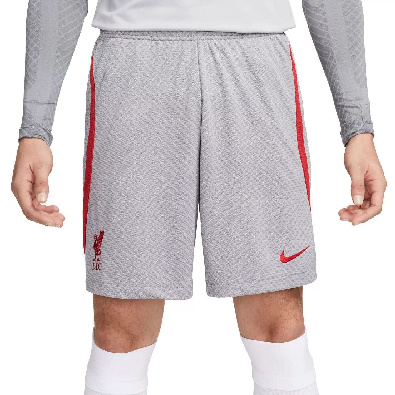 Liverpool Strike Performance Nike Men's Gray Shorts