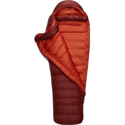 Ascent 900 Sleeping Bag: 0F Down Rab, Oxblood Red