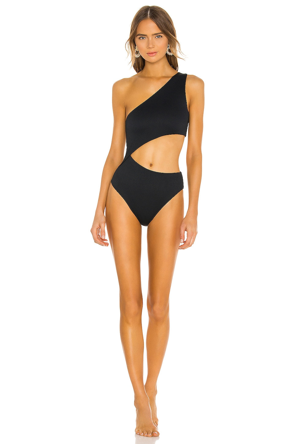 BEACH RIOT Celine swimsuit, black