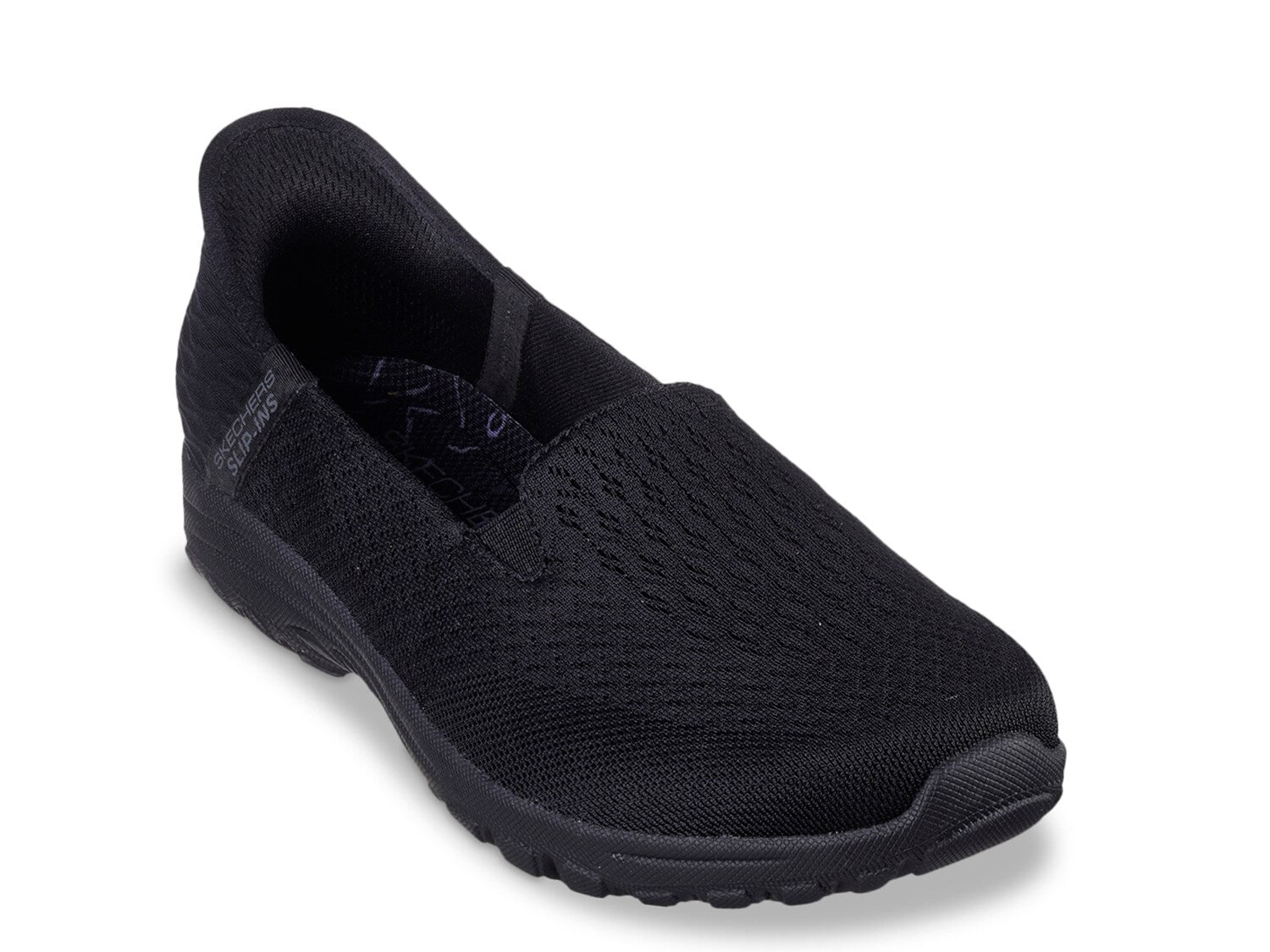 Women's slip-on sneakers Skechers Reggae Fest 2.0 Slip Ins Guiding Light, black