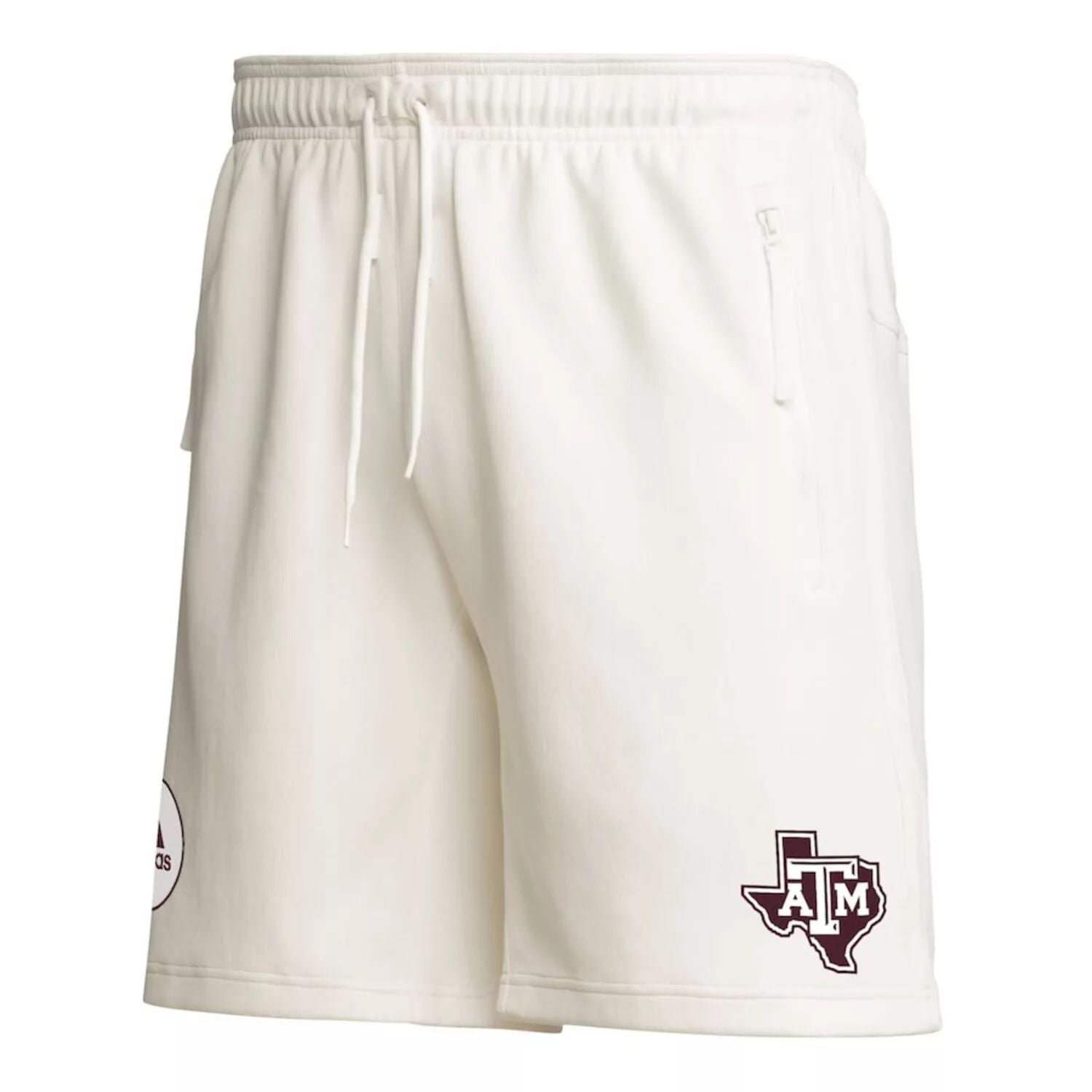 Men's Texas A&M Aggies Zero Dye AEROREADY adidas Shorts in Cream