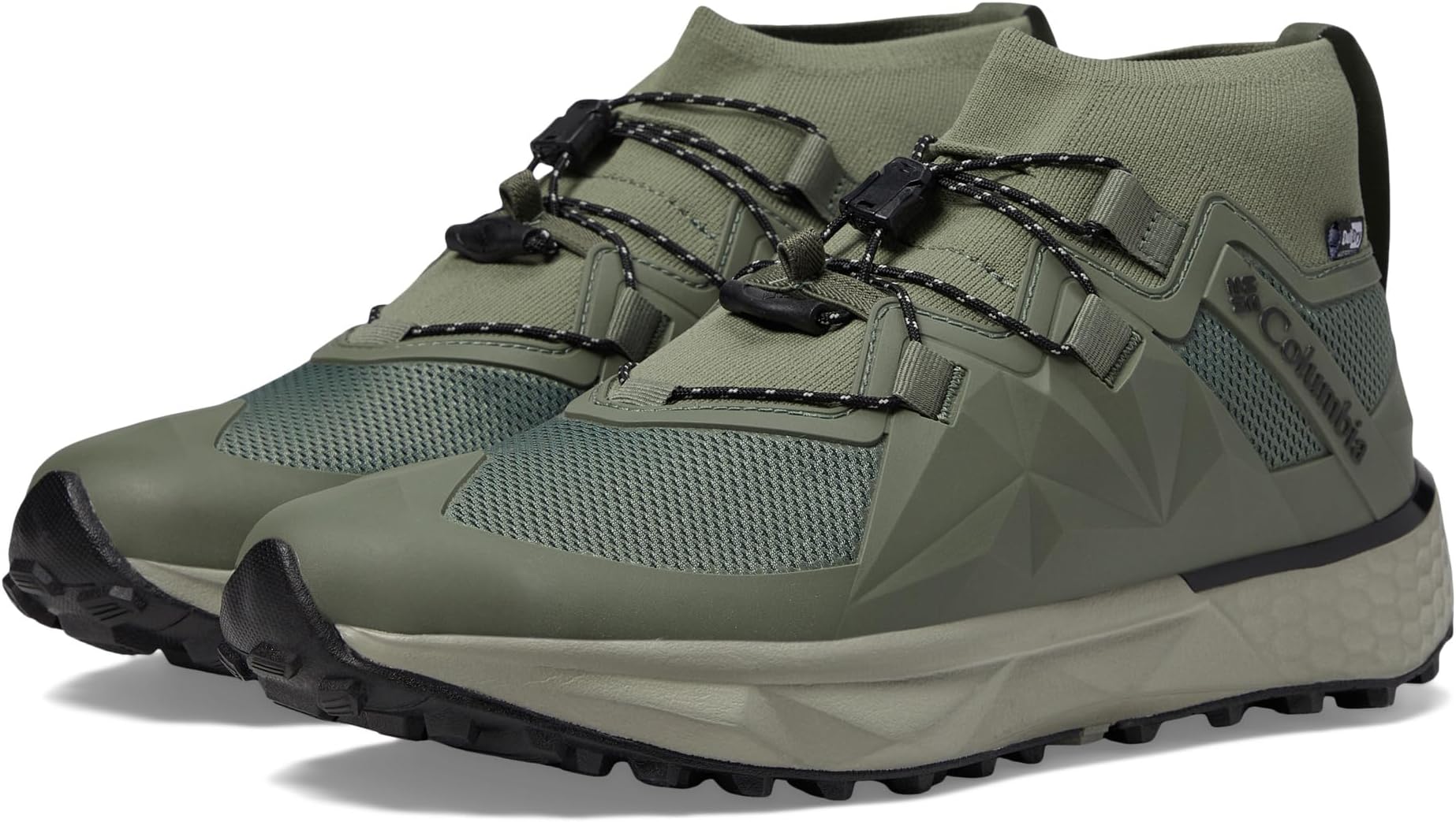 Facet 75 Alpha Outdry Columbia Hiking Shoe, Cypress/Black