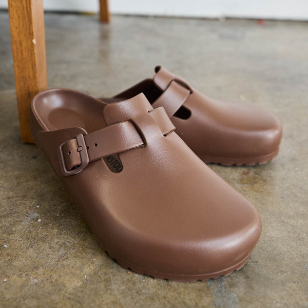 Birkenstock Men's Boston EVA Clogs in Roast