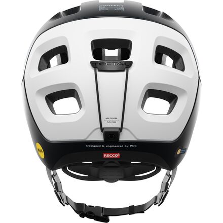 Tectal Race Mips POC Helmet, Uranium Black/Hydrogen White Matte