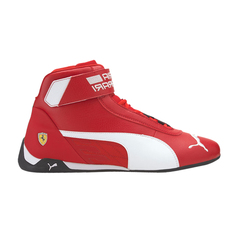 حذاء رياضي Scuderia Ferrari x R-Cat Mid Puma باللون الأحمر