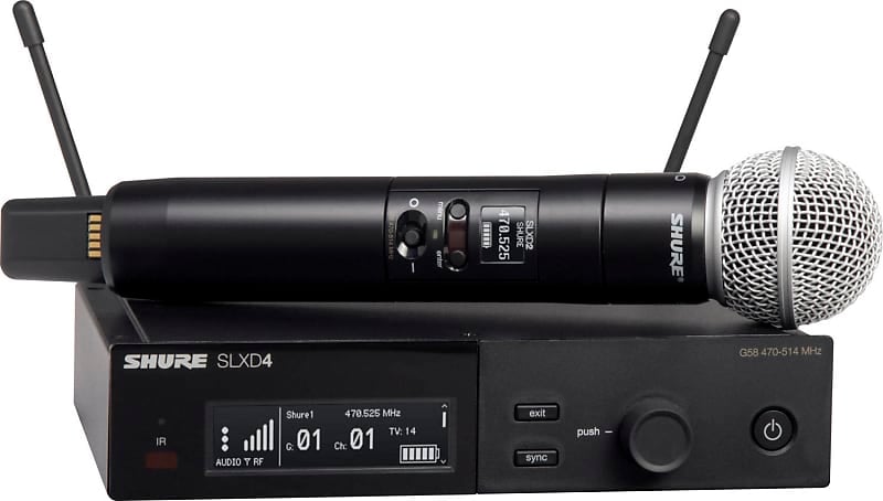 ميكروفون شور SLXD24/SM58-J52