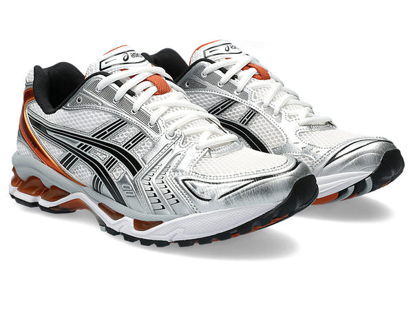 حذاء رياضي Asics Gel-Kayano 14 White Piquant Orange، أبيض